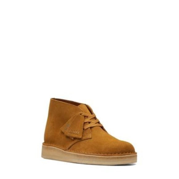clarks desert coal oakmoss suede